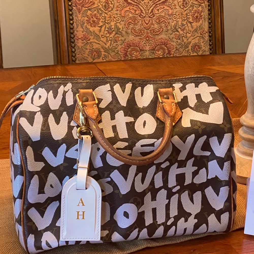 LV Stephen Sprouse Graffiti speedy